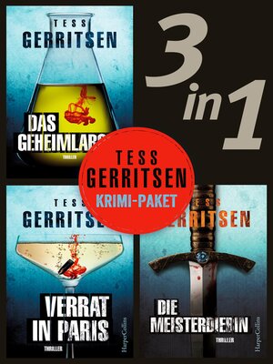 cover image of Tess Gerritsen--Krimi-Paket (3in1)